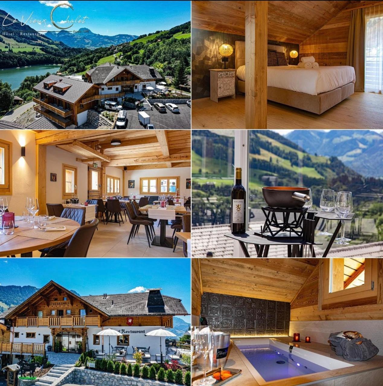 Chalet Les Ecureuils Apartment Penthouse Suite Cresuz Exterior foto